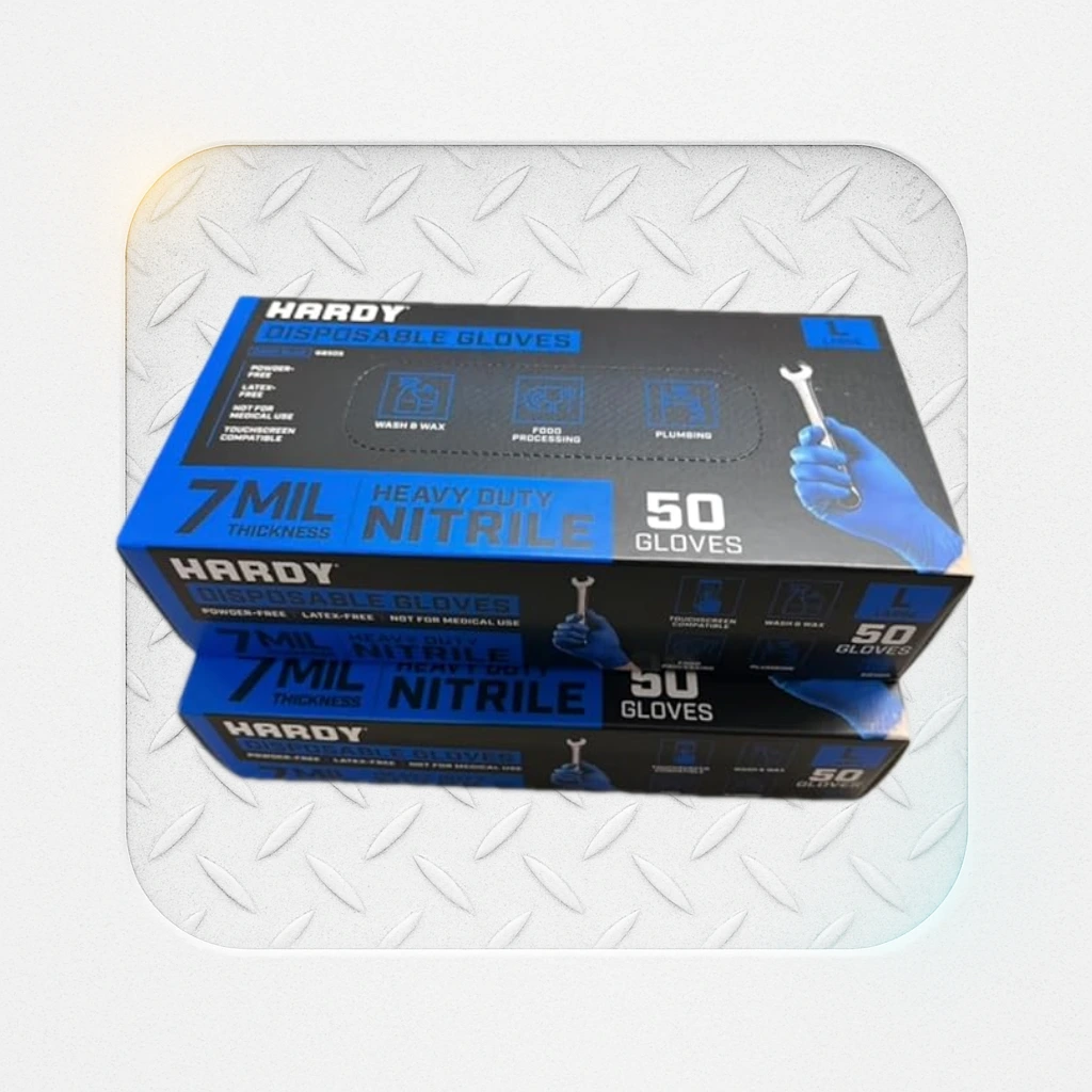 7 mil Nitrile Powder Free Gloves 50 Pc 2 Boxes
